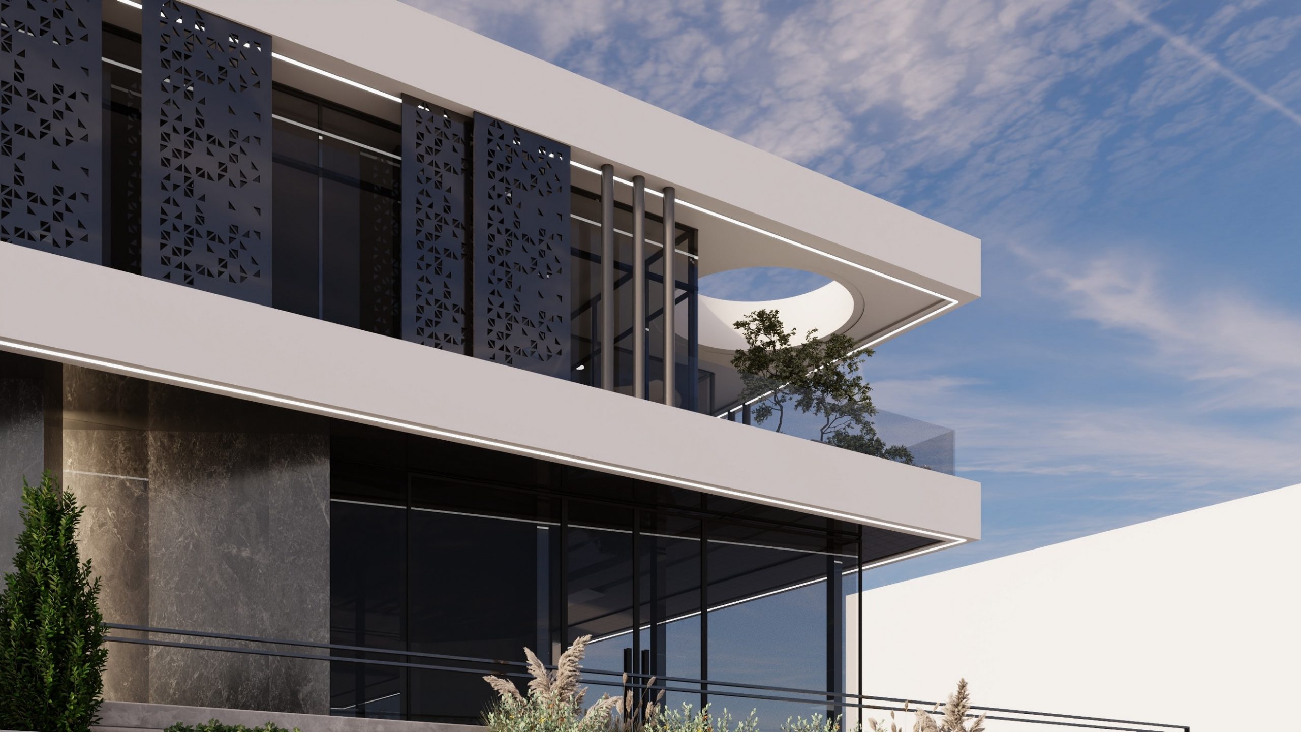 OFFICE AND RETAIL BUILDING IN THERMI